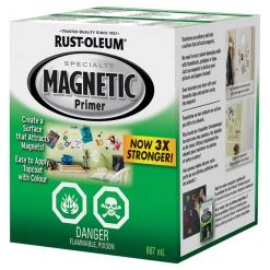 Rust-Oleum Magnetic Primer - Alkyd - 887-ml - Light Grey