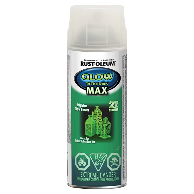 Glow-in-the-Dark Paint - MAX - Aerosol - 286 g 3 Glow-in-the-Dark Paint - MAX - Aerosol - 286 g