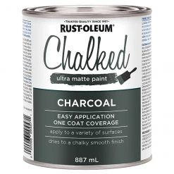 Rust-Oleum Chalked Ultra-Matte Paint - Latex - 887 ml - Charcoal