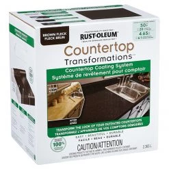 Countertop Coating System - Brown