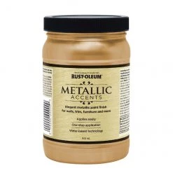 Water-Based Metallic Paint - 946 mL - Champagne