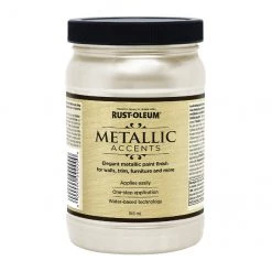 Water-Based Metallic Paint - 946 mL - White Pearl