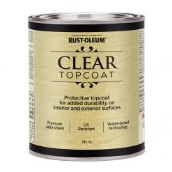 Water-Based Metallic Paint - 946 mL - Clear Satin