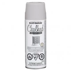 Rust-Oleum Aerosol Chalked Paint - 340 g - Ultra Matte - Aged Grey