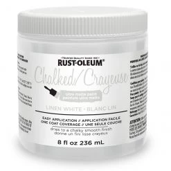 Rust-Oleum Ultra Matte Chalked Paint - 236 mL - Linen White