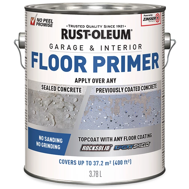 Rust-Oleum Concrete Floor Primer - Clear - Acrylic - 3.78-L 3 Rust-Oleum Concrete Floor Primer - Clear - Acrylic - 3.78-L