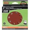 Gator Gatorpower Hook and Loop Sanding Discs - 5-in Dia - 8 Holes - 220 Grit - 15 Per Pack -Rust oleum Buy Online 77375304 L