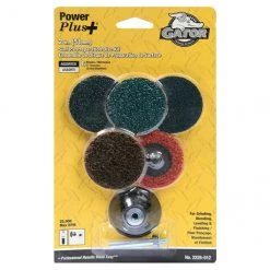Gator Surface Preparation Sanding Disc Kit - 2-in Dia - Assorted Abrasive - Multi-Grade - 6 Per Pack